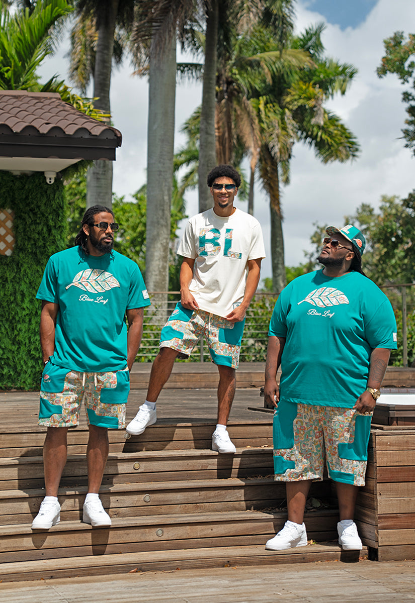 Crafted In Love T-Shirt, Tapestry Shorts and Trucker Hat Bundle