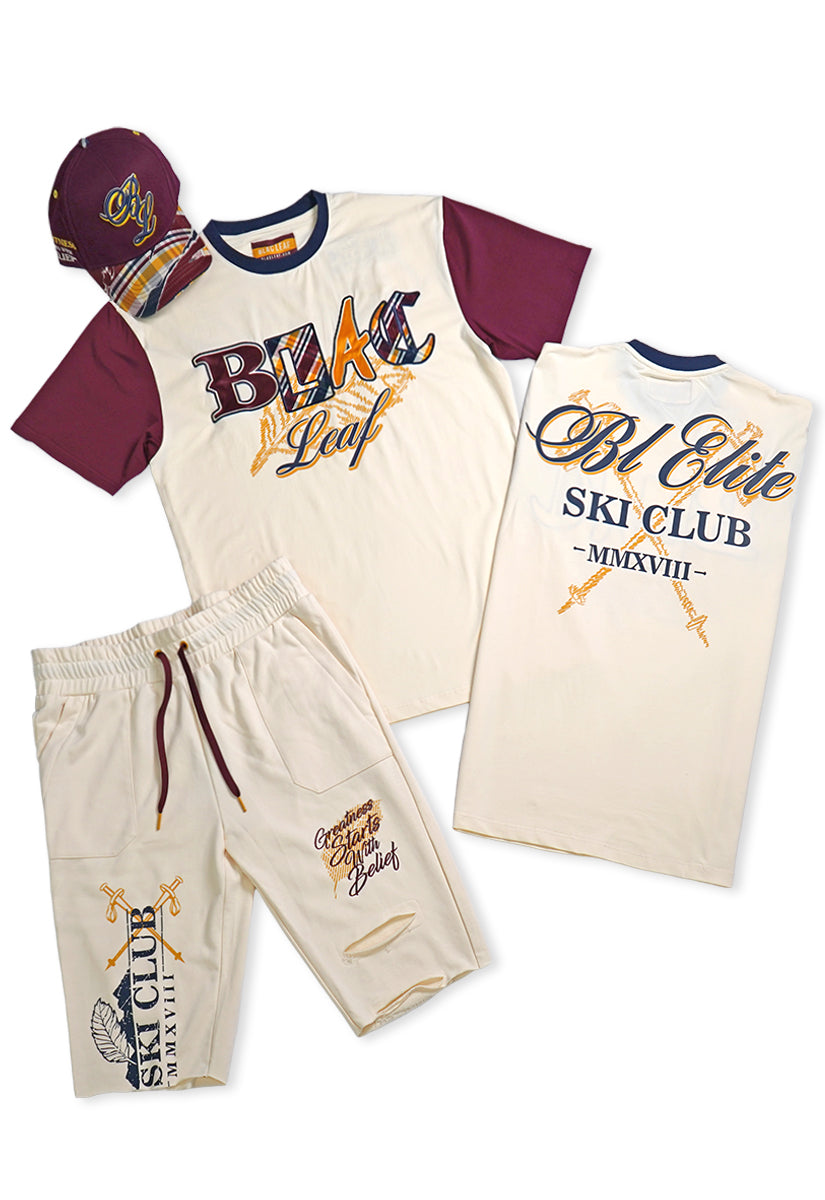 Plaid Patch Work Shirt, Greatness Shorts and Plaid Trucker Hat Bundle