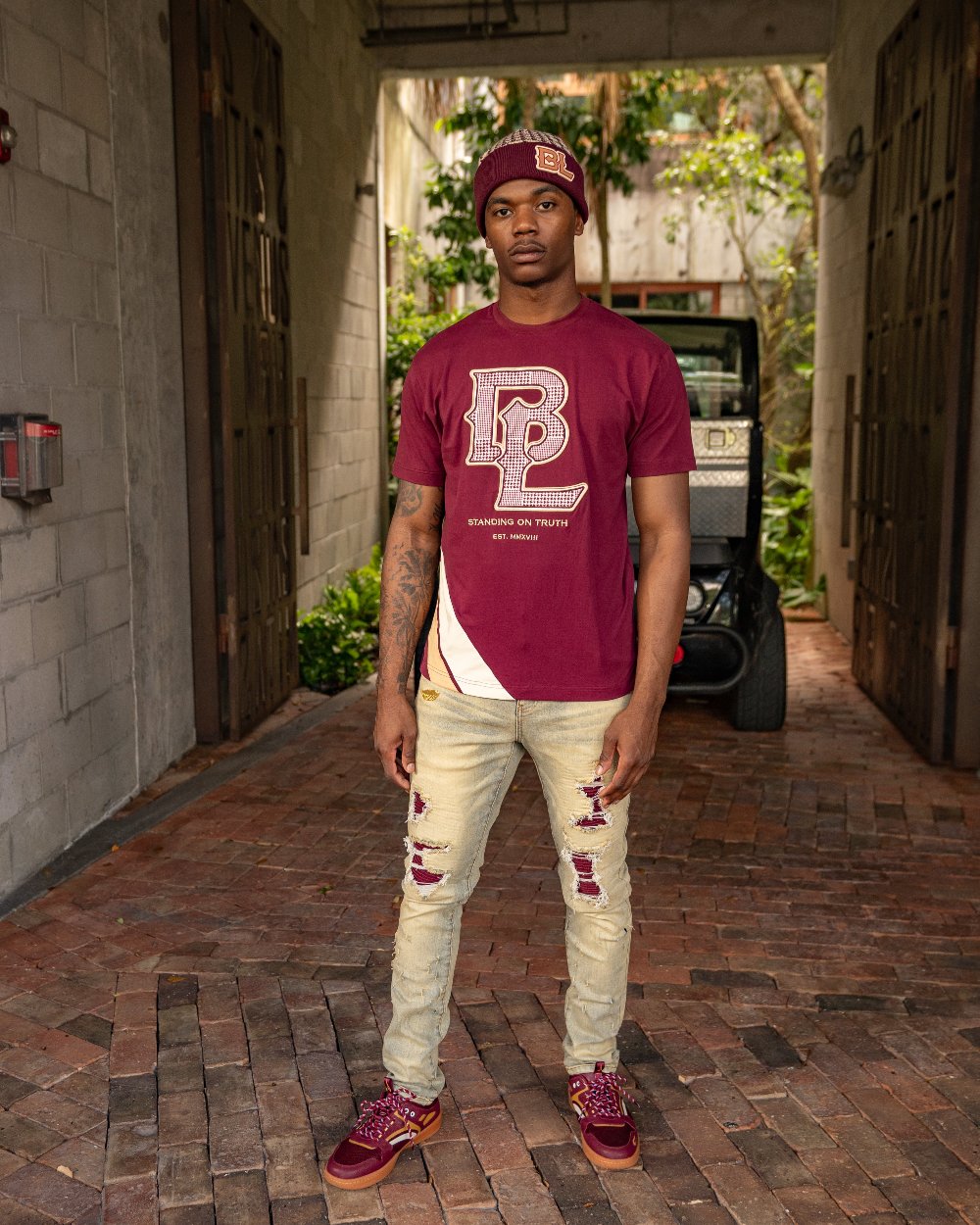 Standing On Truth Shirt, Shorts and Sneaker Combo