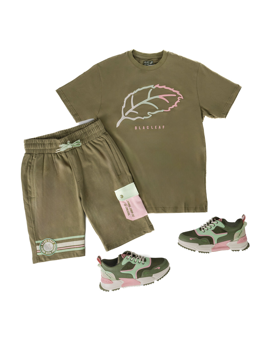 Essential Greatness Shirt, Short and Sneaker Combo