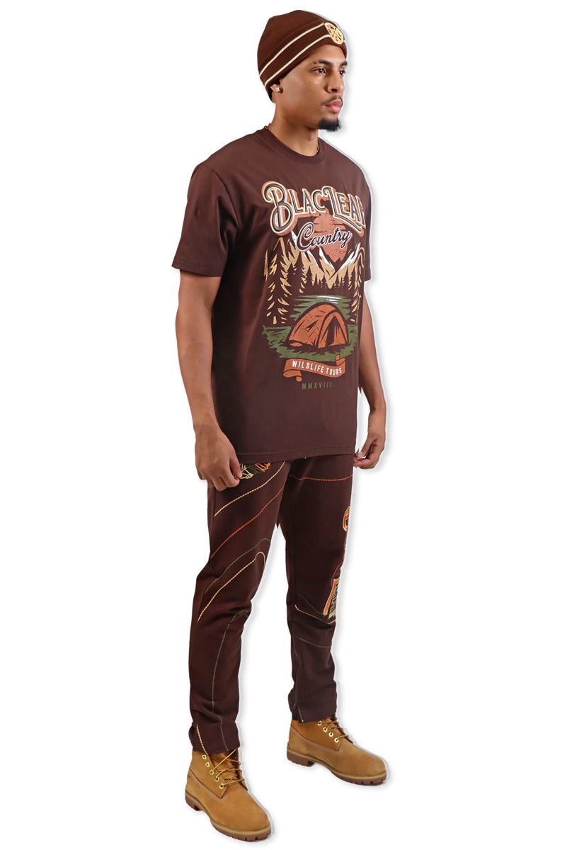 Roam Free T-Shirt, Denim Jeans and Beanie Bundle