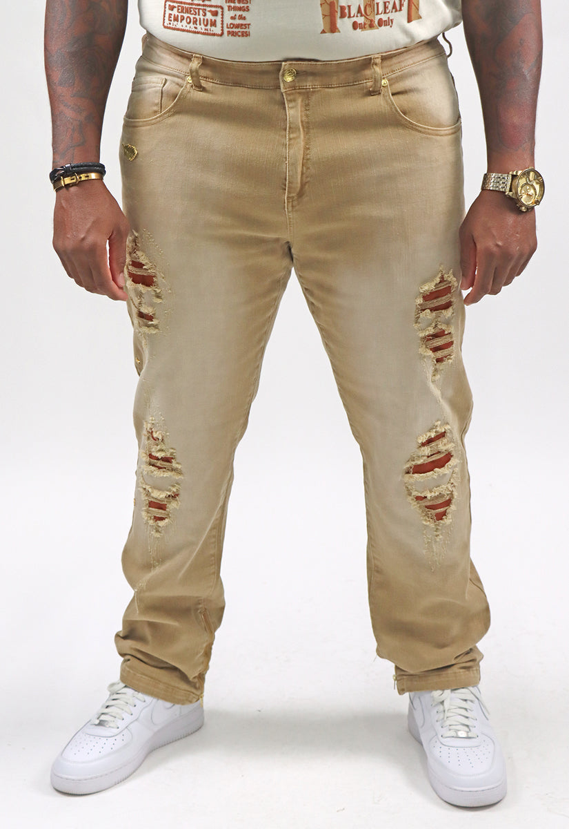 Stay Elevated Denim Jacket and Denim Jeans Bundle