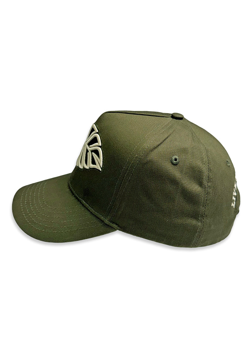 Blac Leaf Core Olive Trucker Hat (New)