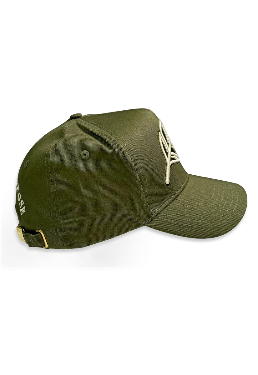 Blac Leaf Core Olive Trucker Hat (New)
