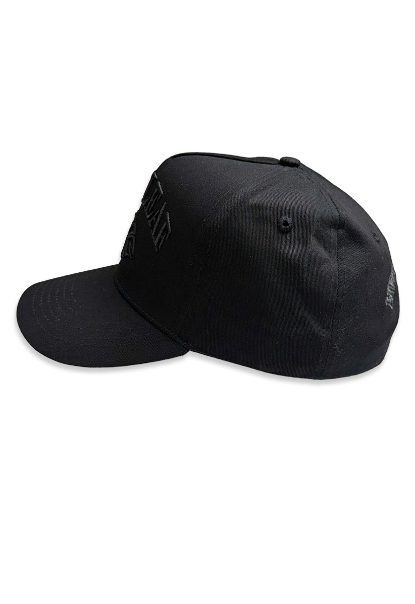Blac Leaf Logo Core Black Trucker Hat (New)