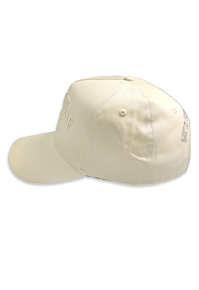 Blac Leaf Logo Core Cream Trucker Hat (New)