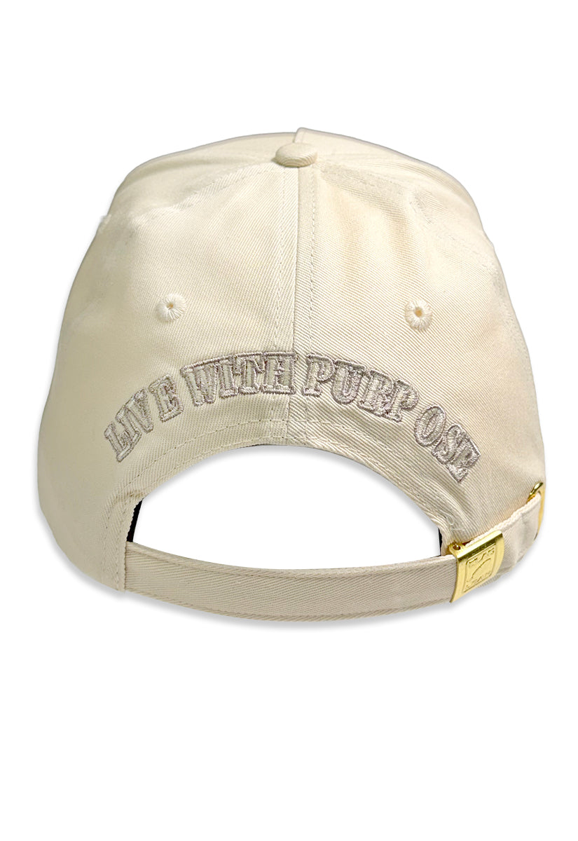 Blac Leaf Logo Core Cream Trucker Hat (New)