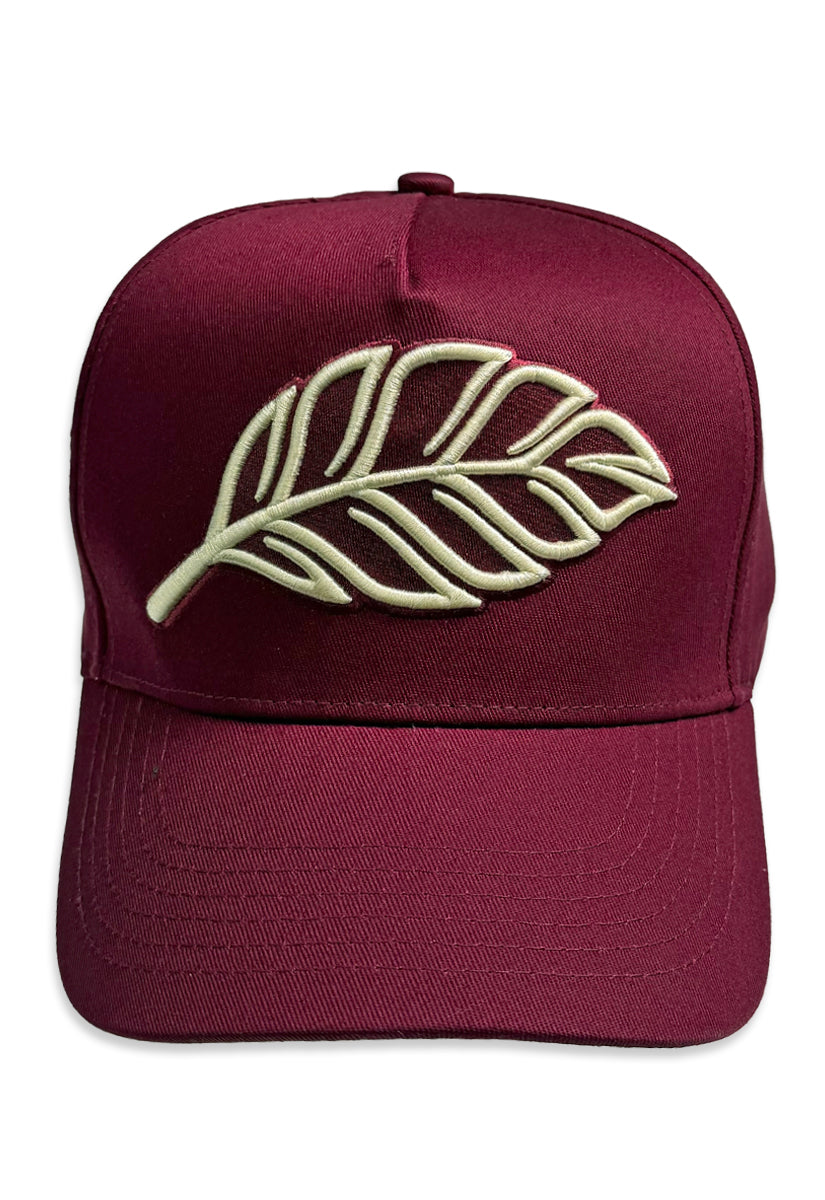 Blac Leaf Core Burgundy Trucker Hat (New)