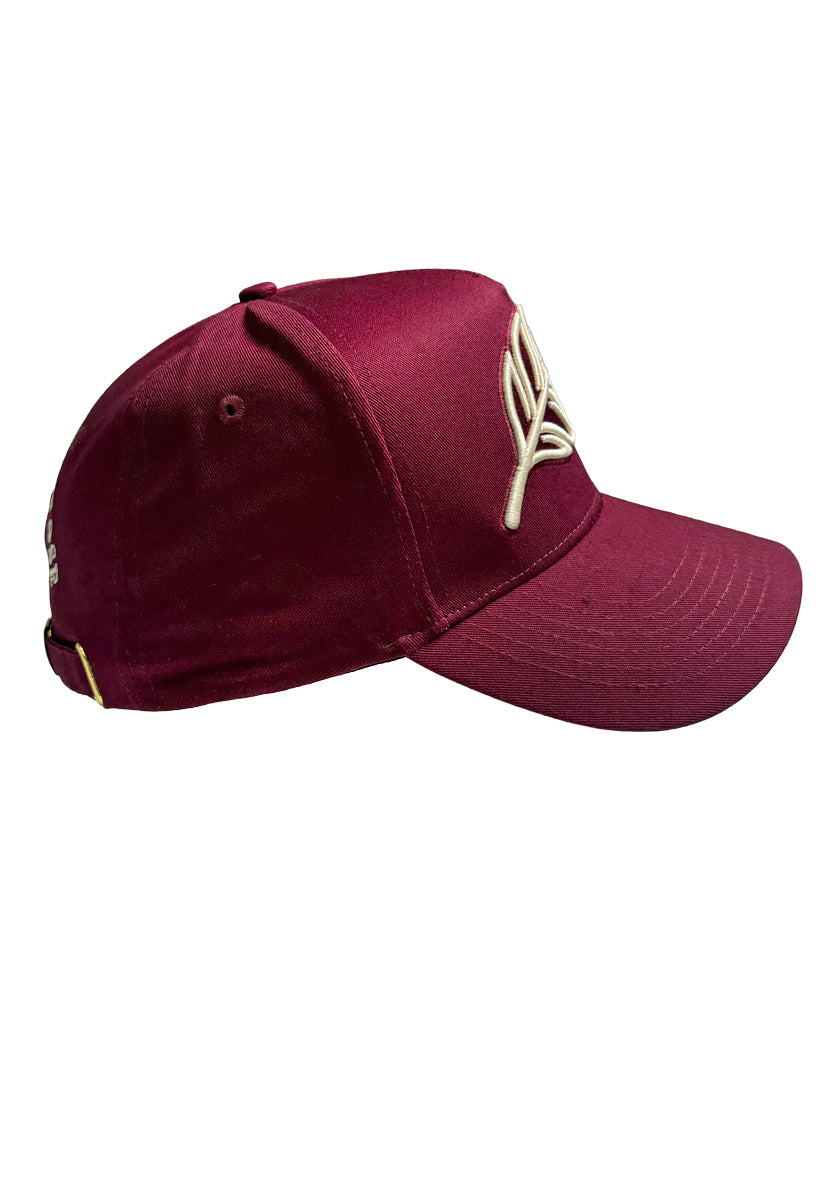 Blac Leaf Core Burgundy Trucker Hat (New)