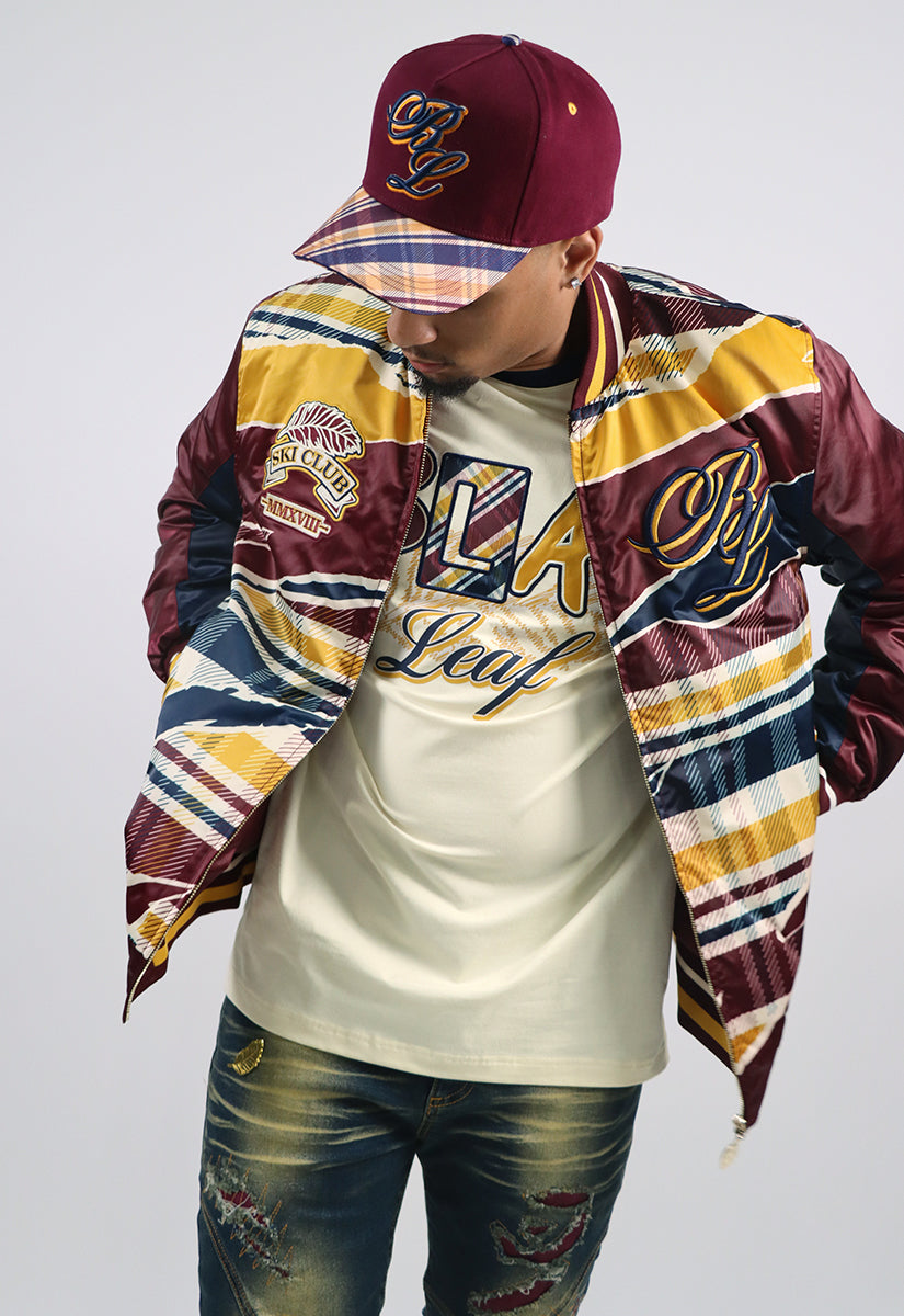Blac Leaf Ski Club Bomber Jacket