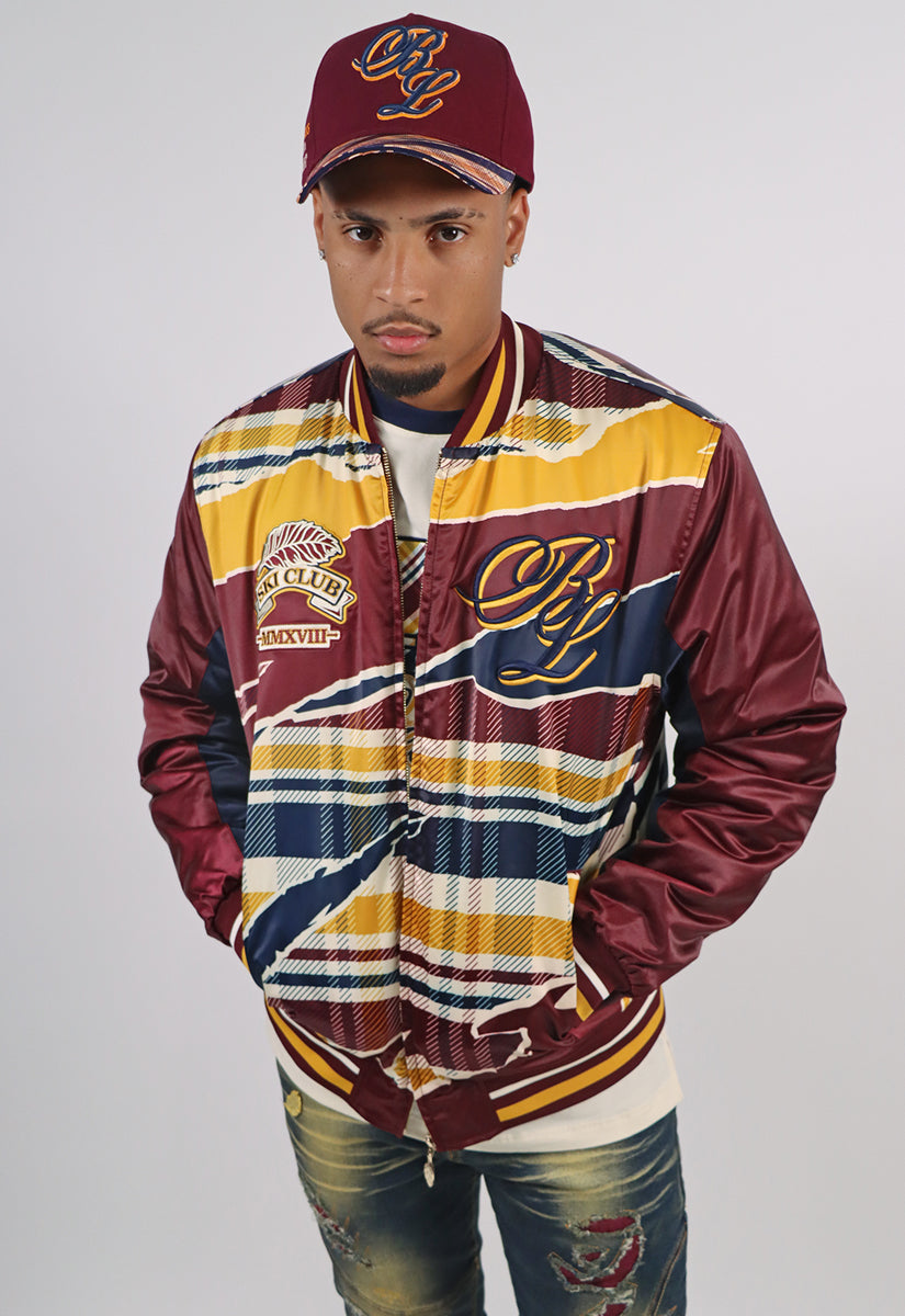 Blac Leaf Ski Club Bomber Jacket