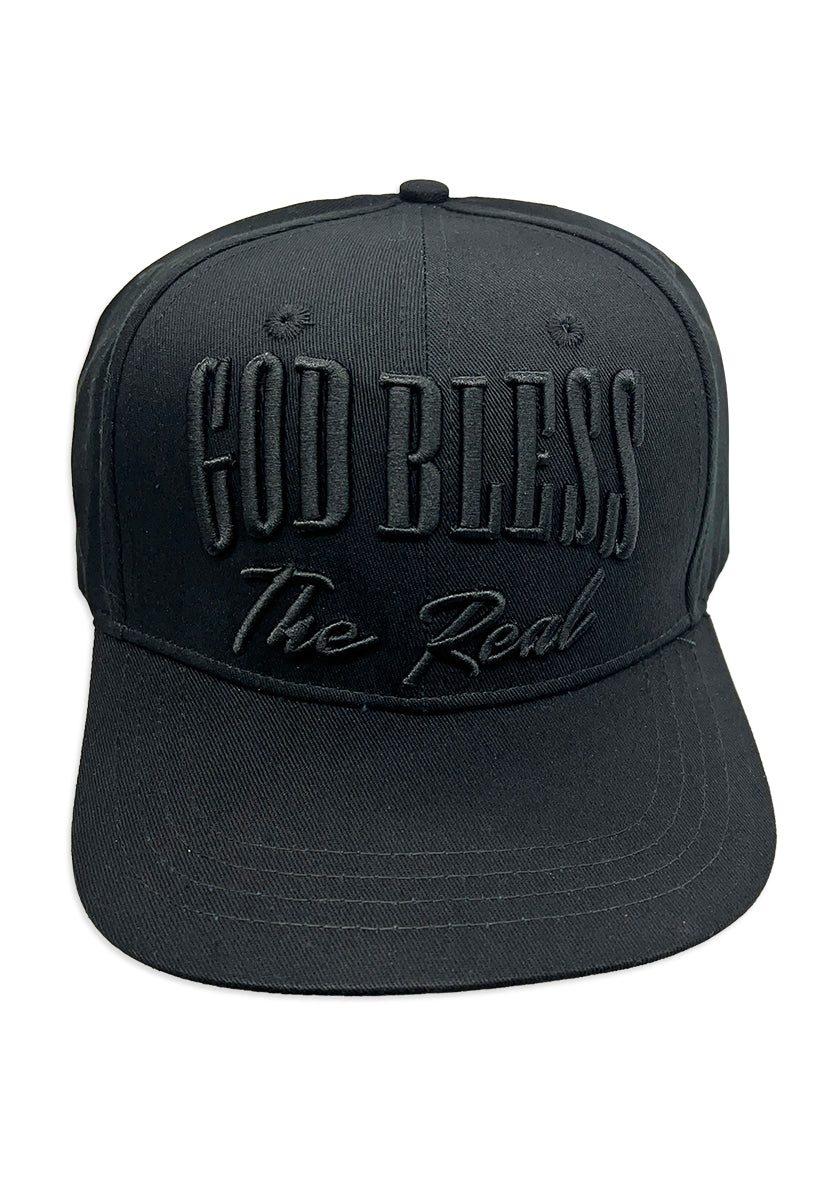 God Bless The Real Strapback Hat Red