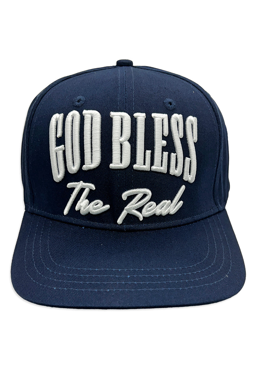 God Bless The Real Strapback Hat Red