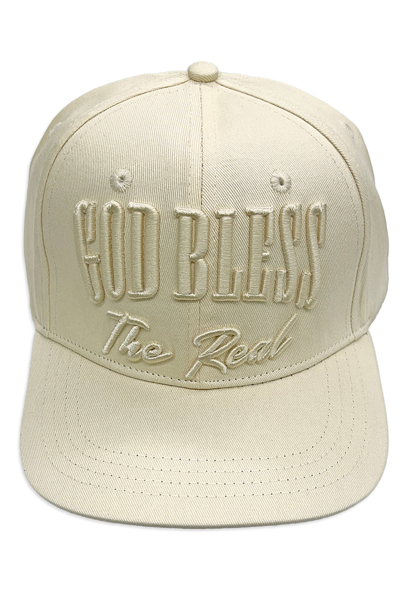 God Bless The Real Strapback Hat Red