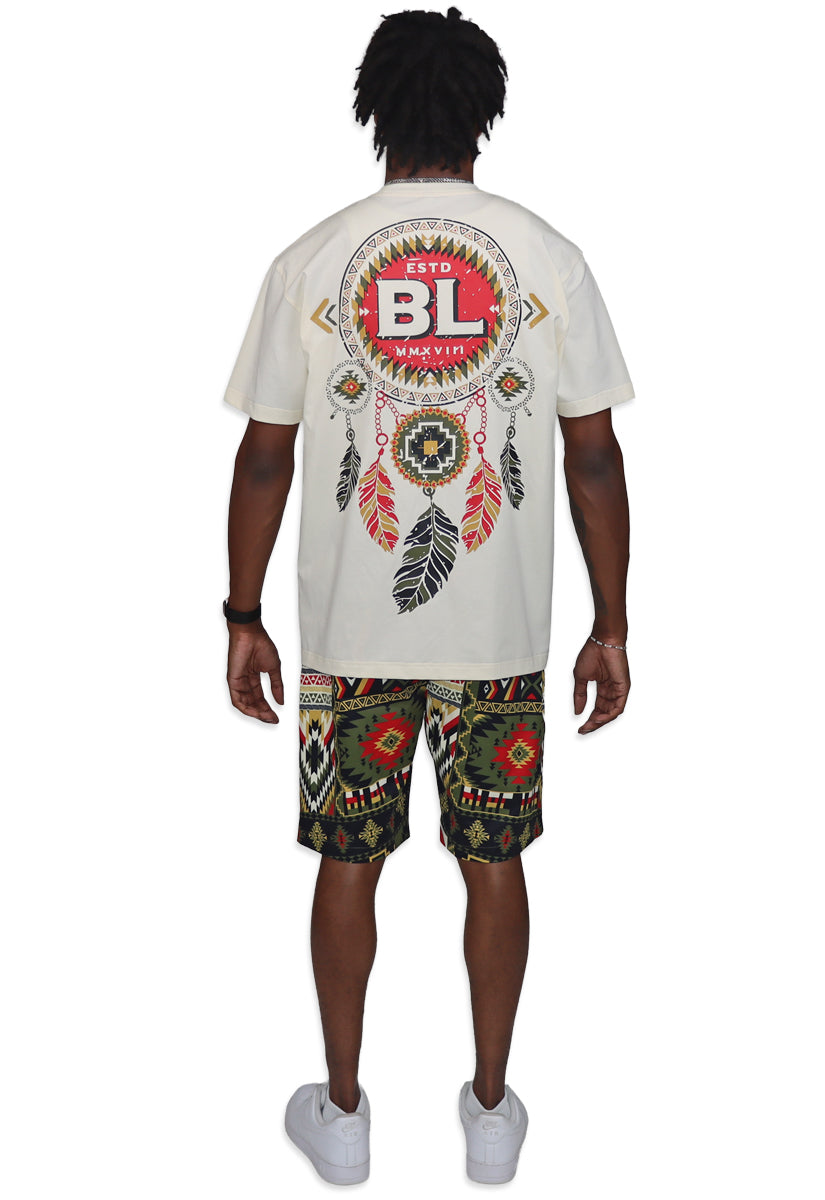 Dream Catcher T-Shirt, Sunrise T-Shirt, Sunrise Shorts and Trucker Hat Bundle