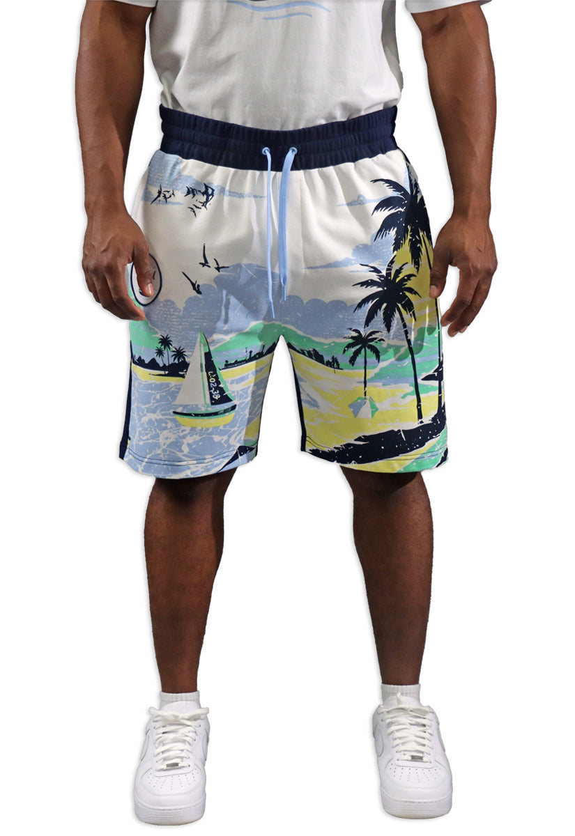 FACETASM BLACK FLAG SHORTS