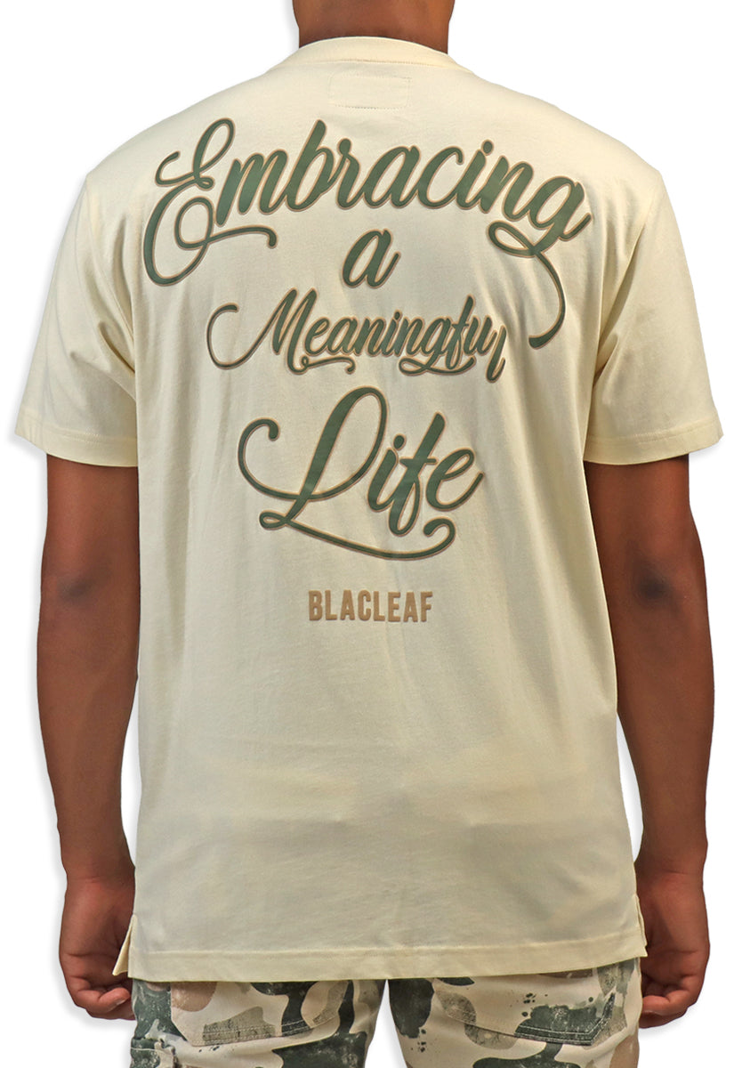 Embracing Life T-Shirt, Denim Jeans and Trucker Hat Bundle