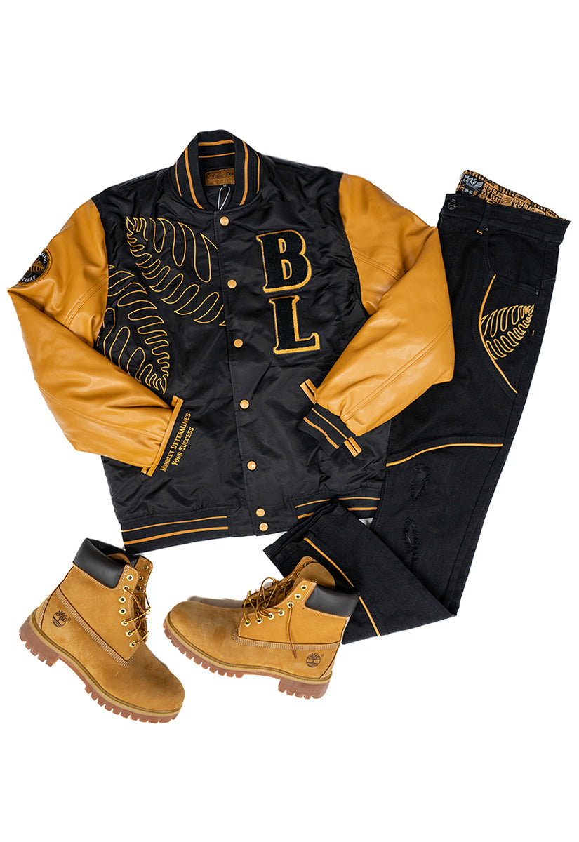 Successful Mindset Bomber Jacket and Denim Jeans Bundle (Shoes Not Included)