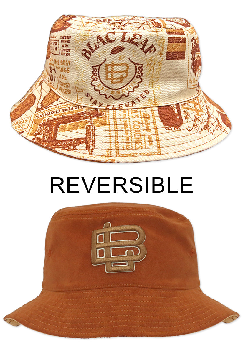 Stay Elevated Reversible Bucket Hat