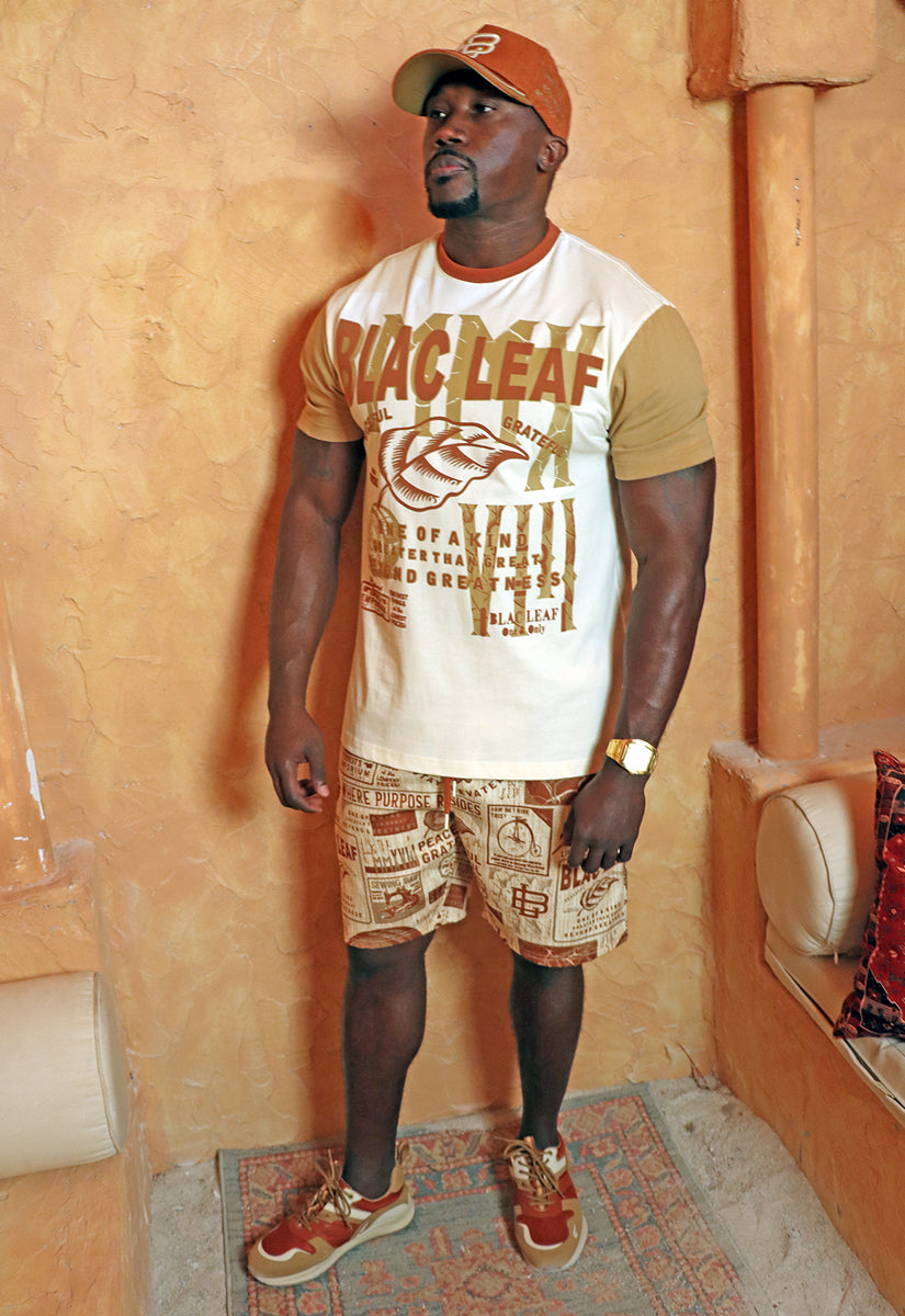 One of A Kind T-Shirt, Knit Shorts, Reversible Bucket Hat and G7 Sneakers Bundle