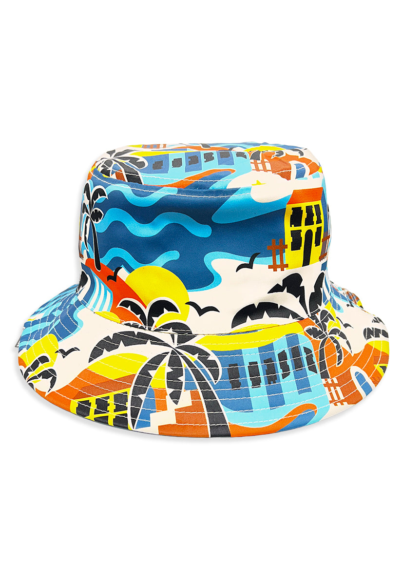 Paradise Mindset Reversible Bucket Hat