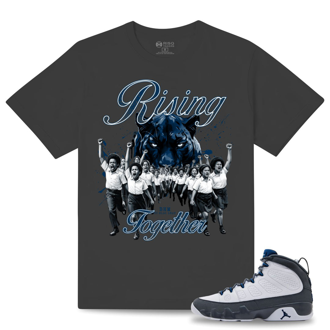 Rising Together Dark Grey T-Shirt (Shoes Not Included)