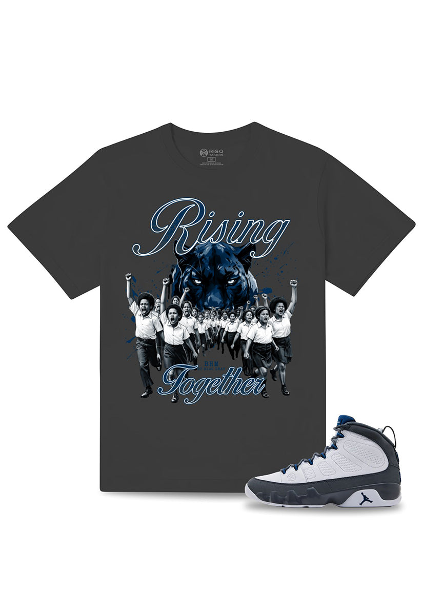 Rising Together Dark Grey T-Shirt (Shoes Not Included)