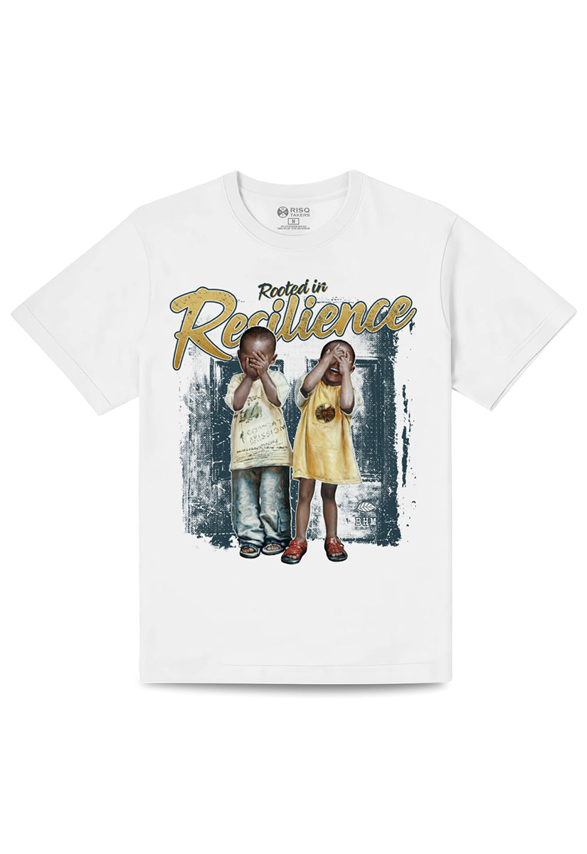 Rooted in Resilience White T-Shirt
