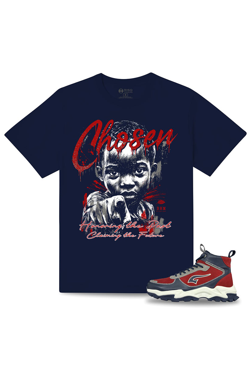 Chosen Navy T-Shirt