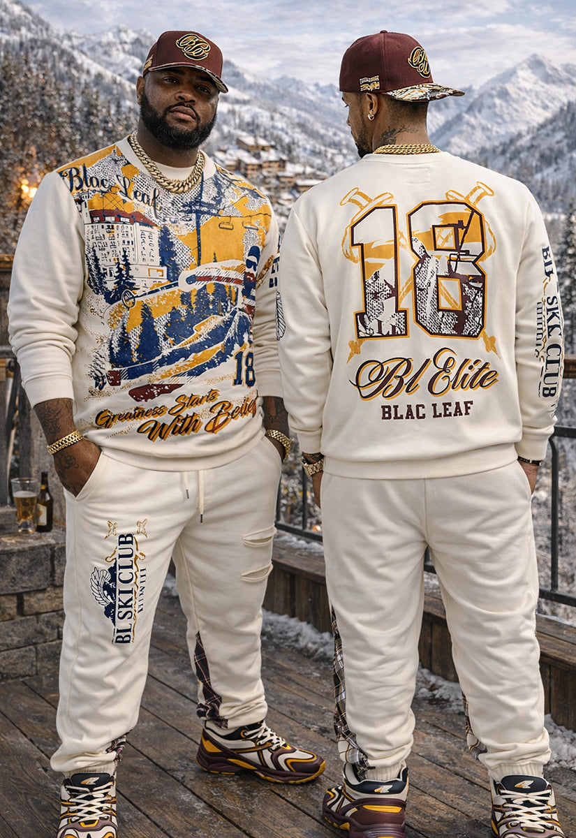 BL Elite Crewneck, Sweat Pants and Trucker Hat Bundle