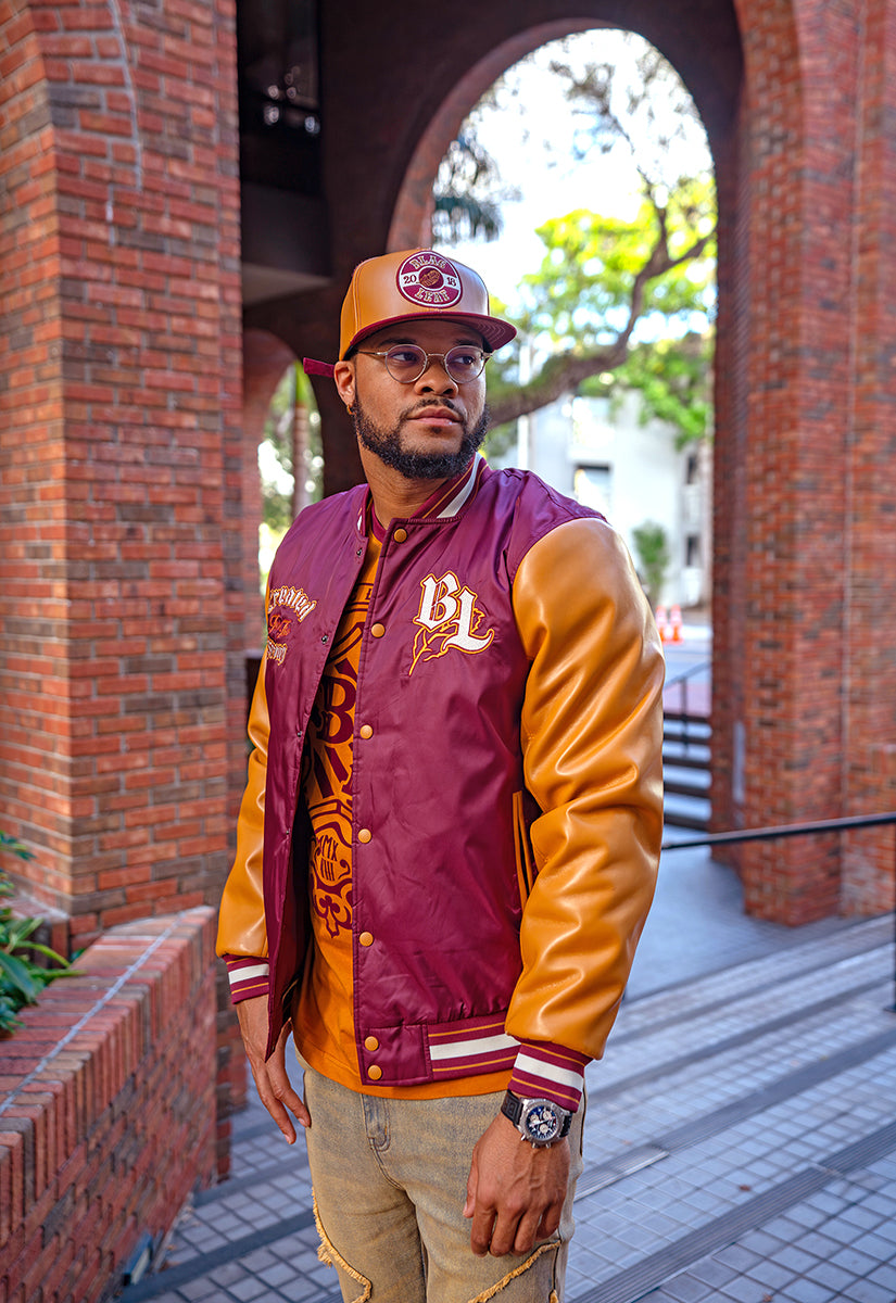 Created For The Strong Vegan Leather Jacket | Blac Leaf Clothing