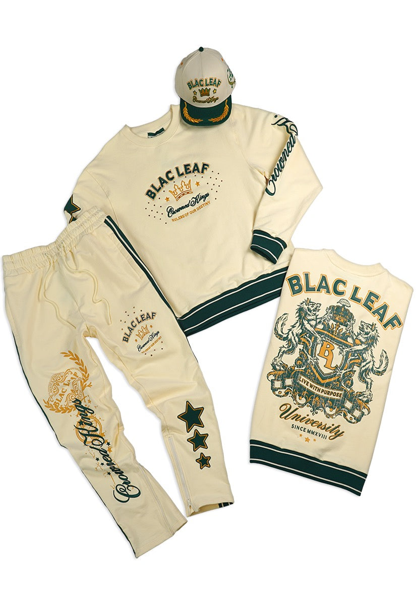 Copy of  Crowned Kings T-Shirt, Jogger and Dad Hat Bundle Include (Natural)