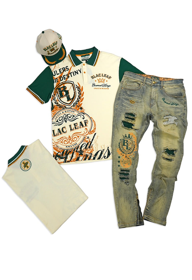 Copy of  Grace & Wisdom Polo Shirt, Jeans and Trucker Hat Bundle