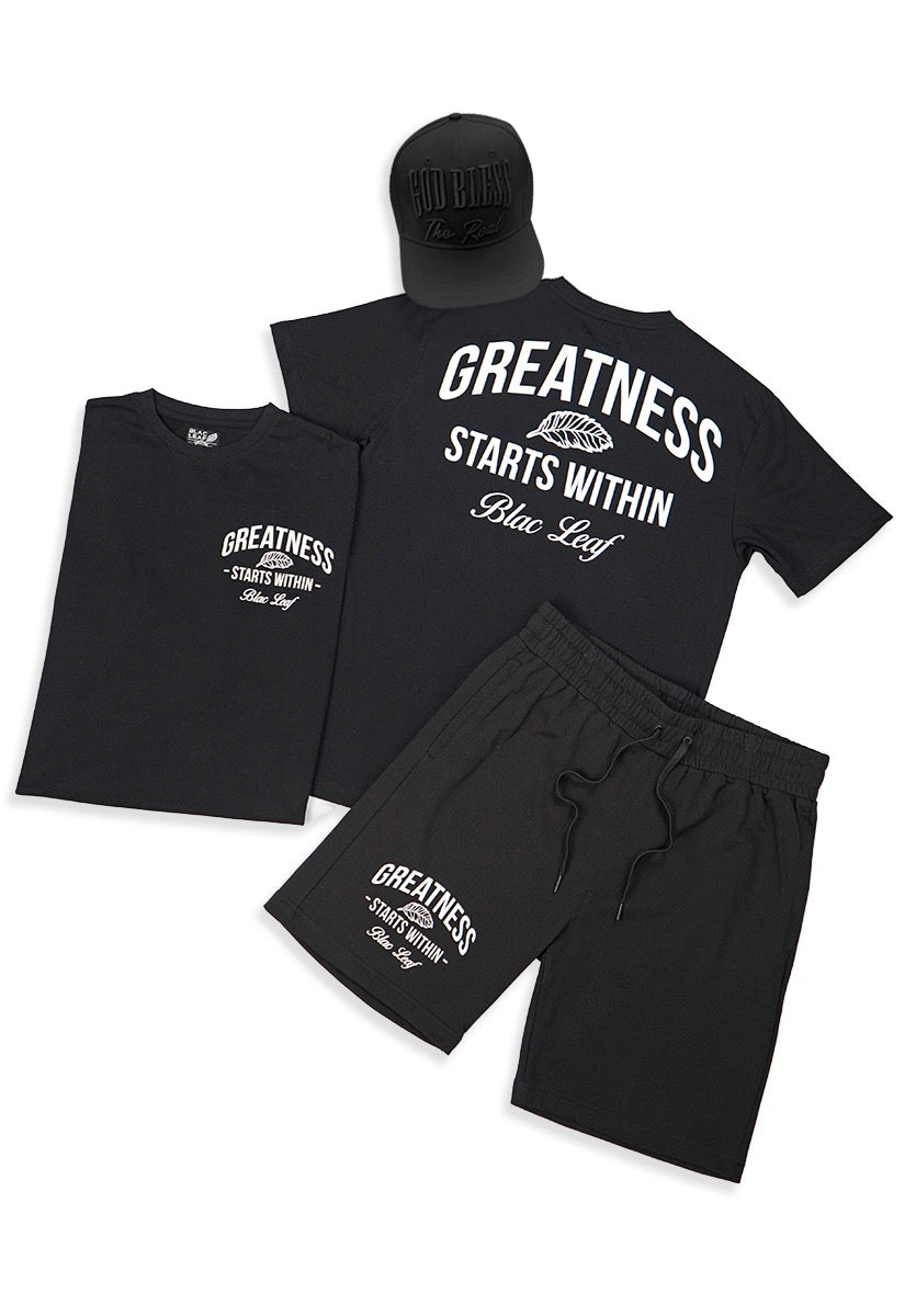 Greatness Starts Within Black Bundle