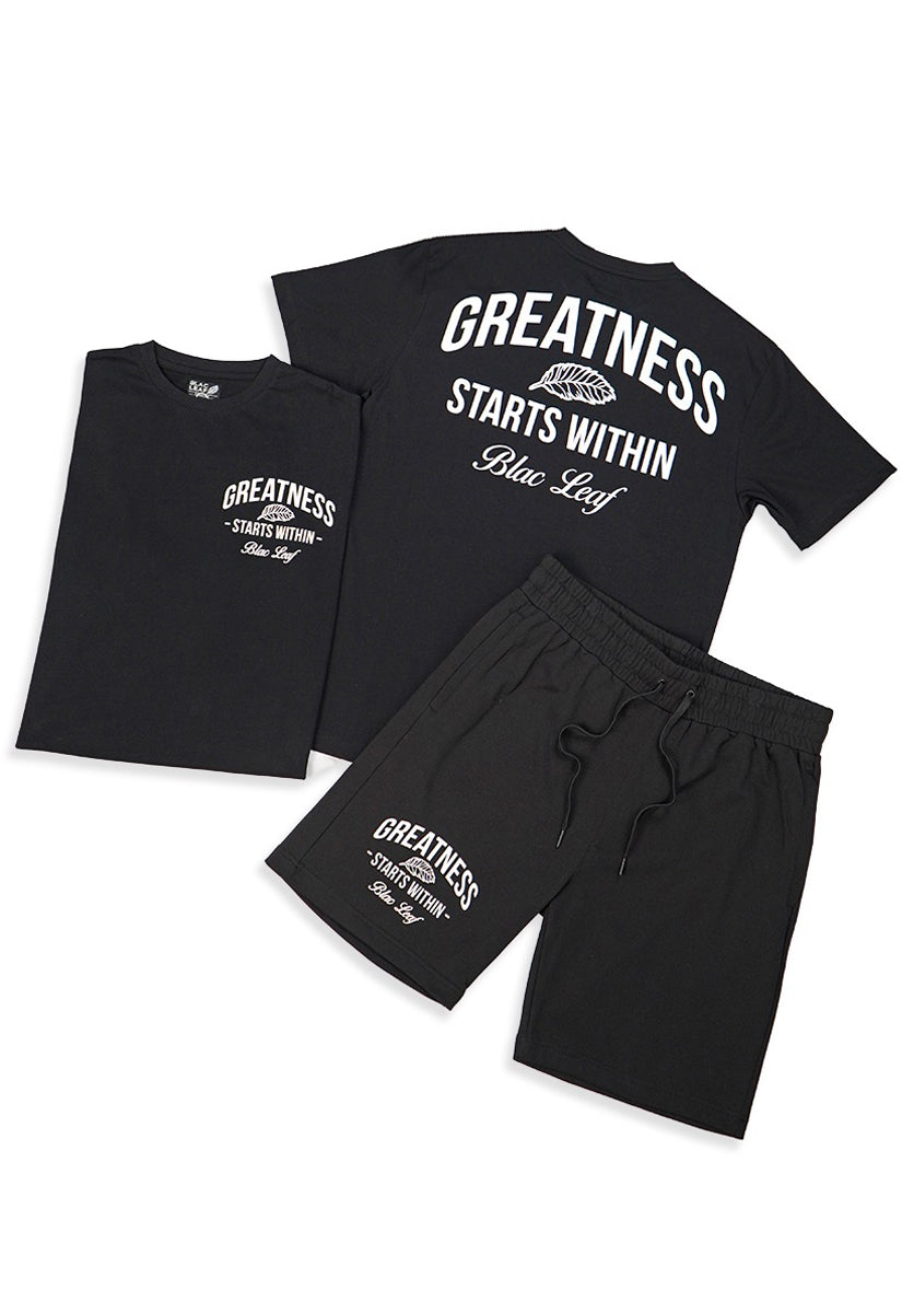 Greatness Starts Within Black Bundle