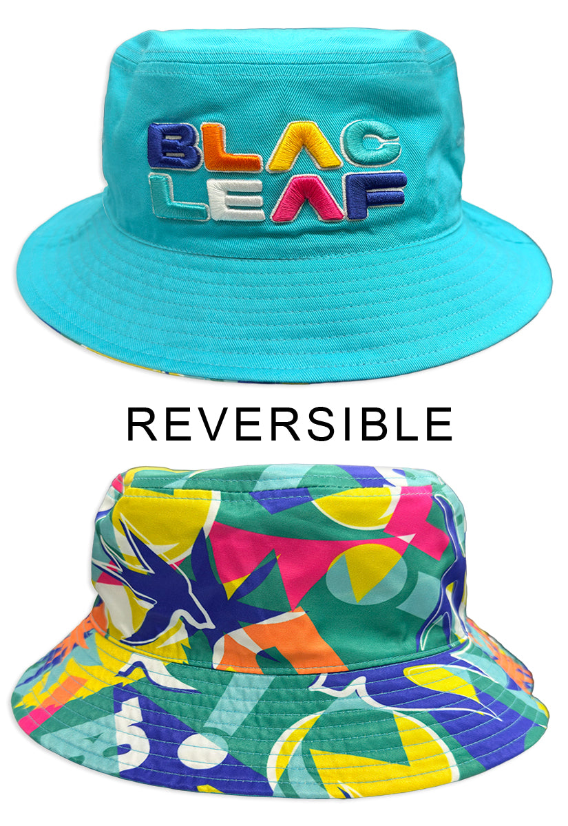Soar Beyond Limits Reversible Bucket Hat – Blac Leaf