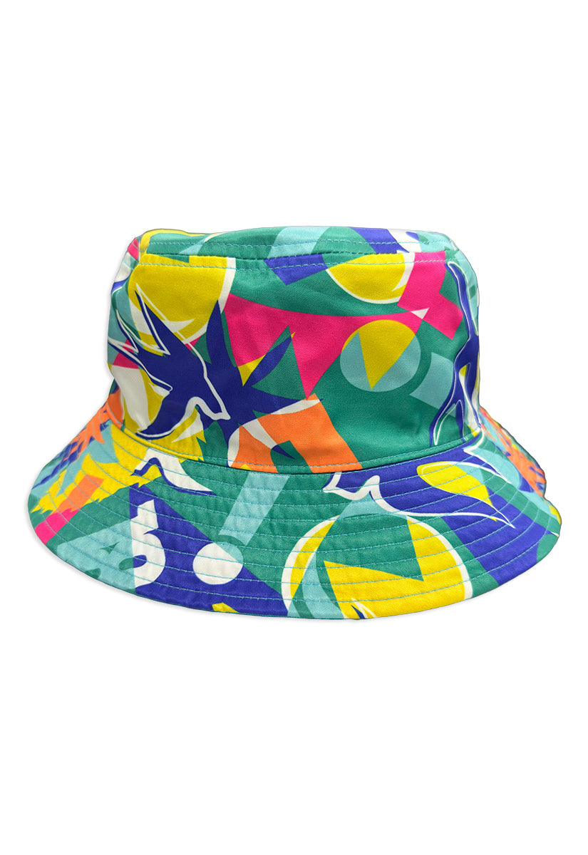 Soar Beyond Limits Reversible Bucket Hat – Blac Leaf