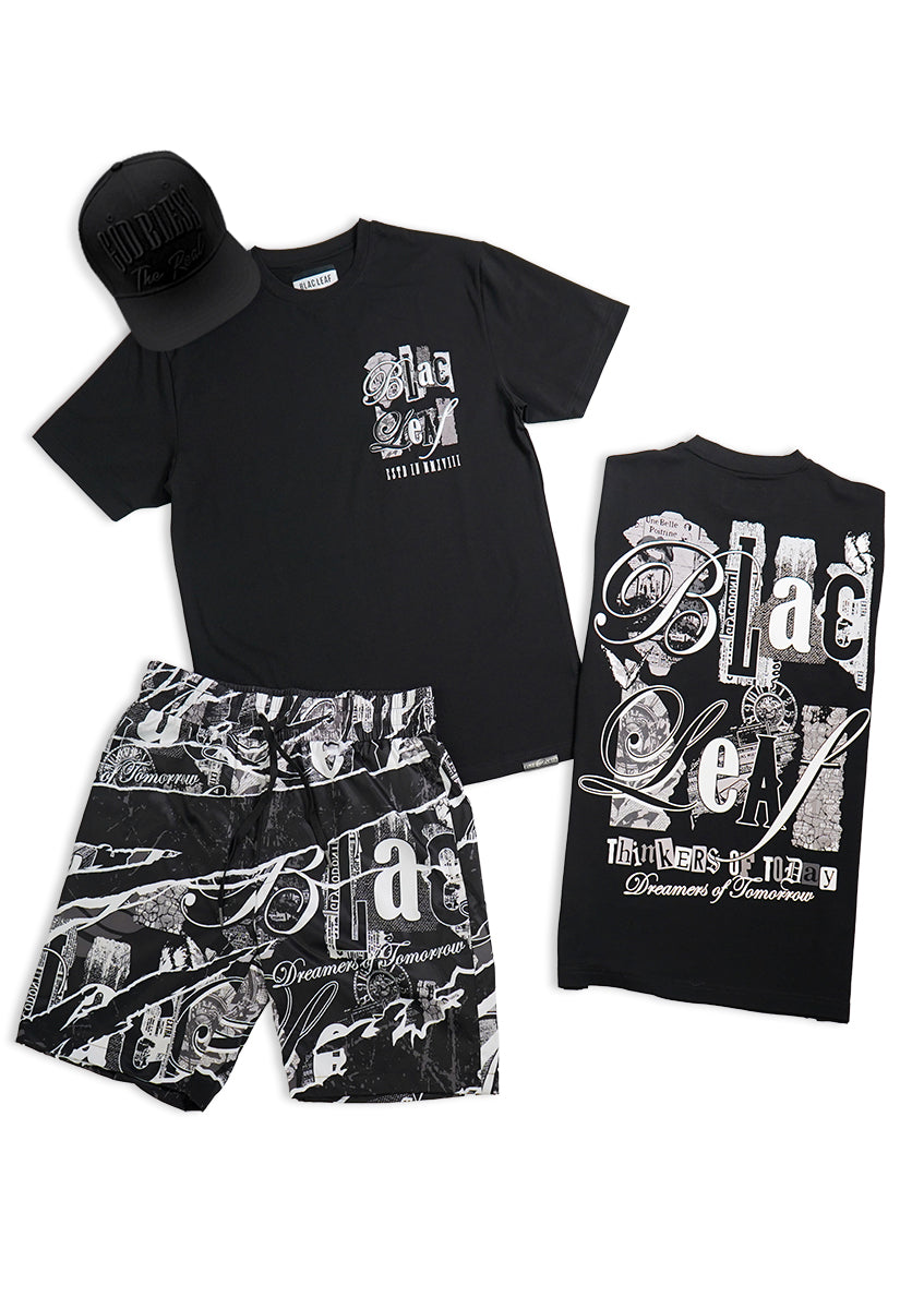 Thinkers of Today T-Shirt, Thinkers AOP Shorts and Strapback Hat Bundle