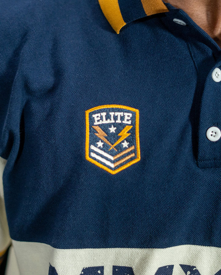 Elite Polo Embroidered Patch Shirt