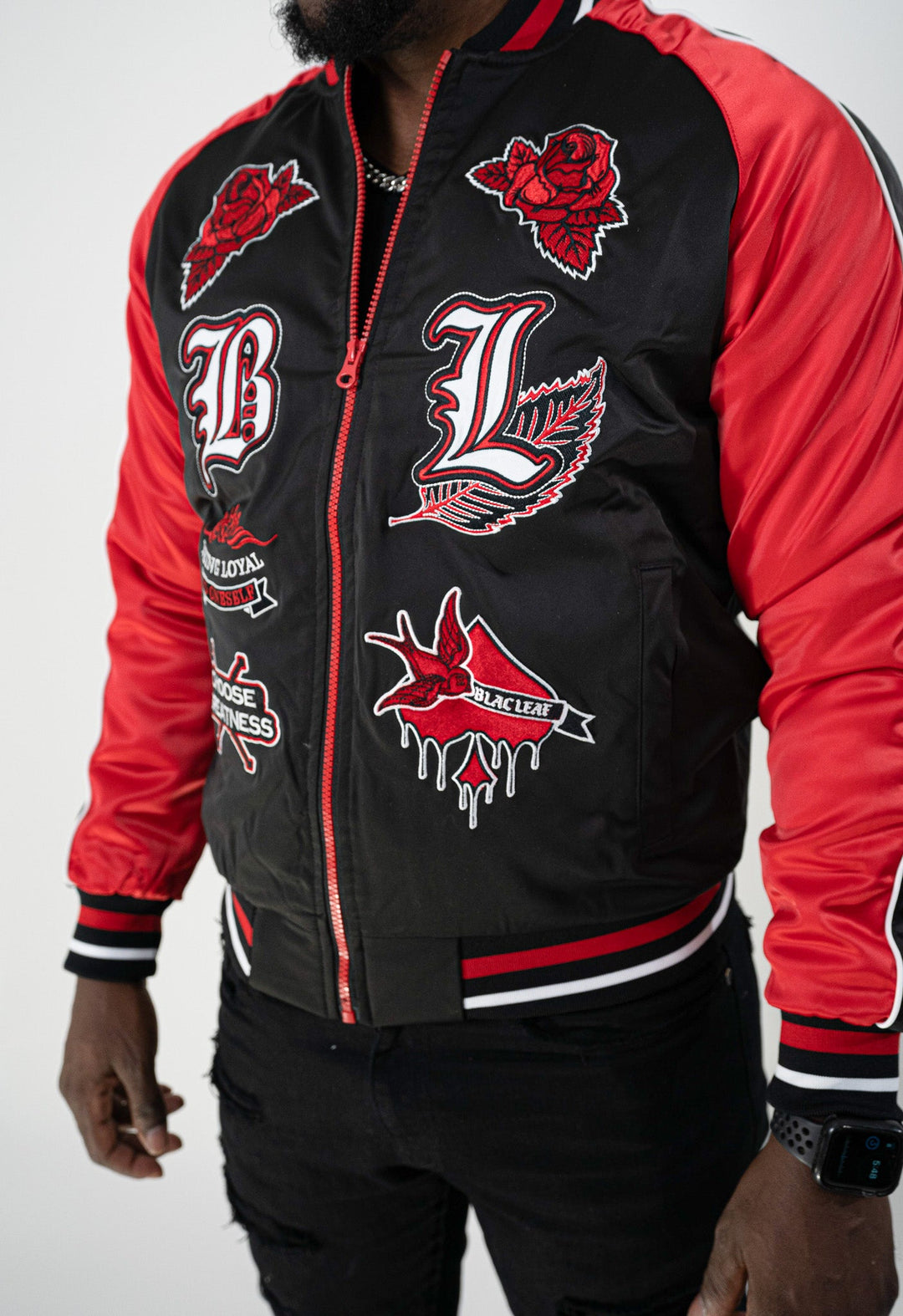 Chicago Bulls Loyalty Varsity Jacket - Red