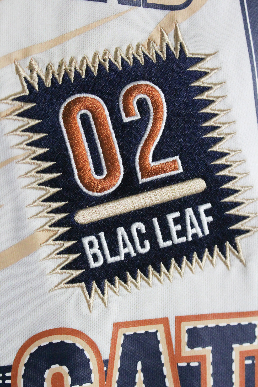 BLAC LEAF NEVER SATISFIED CREWNECK B&T