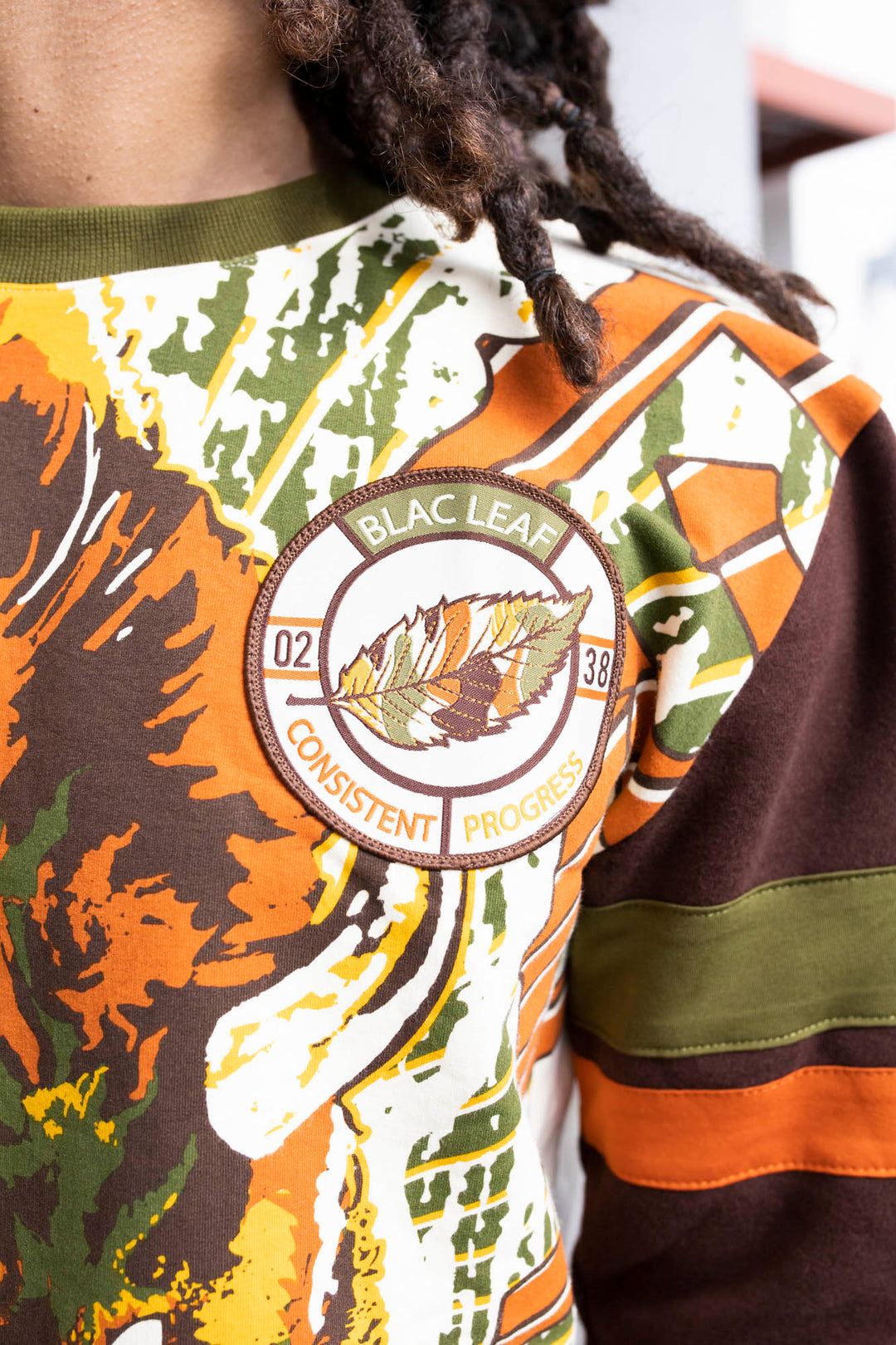 RAGING BISON CREWNECK SWEATER